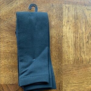 Ladies Timberland Black Fleece Lined Tights L/XL 2 pair pack-new!